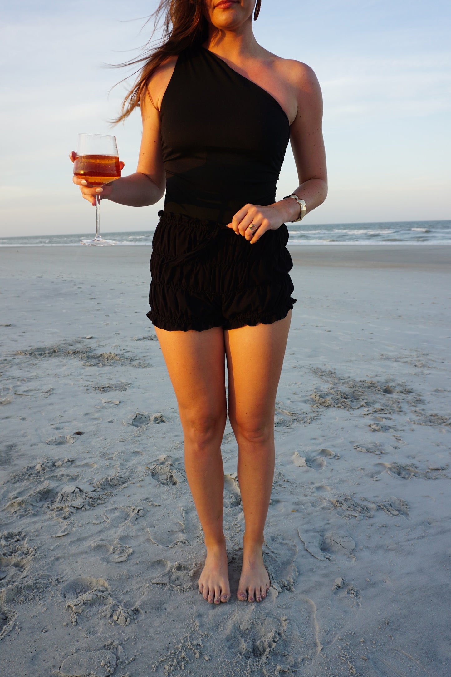 Scrunch Shorts - Black