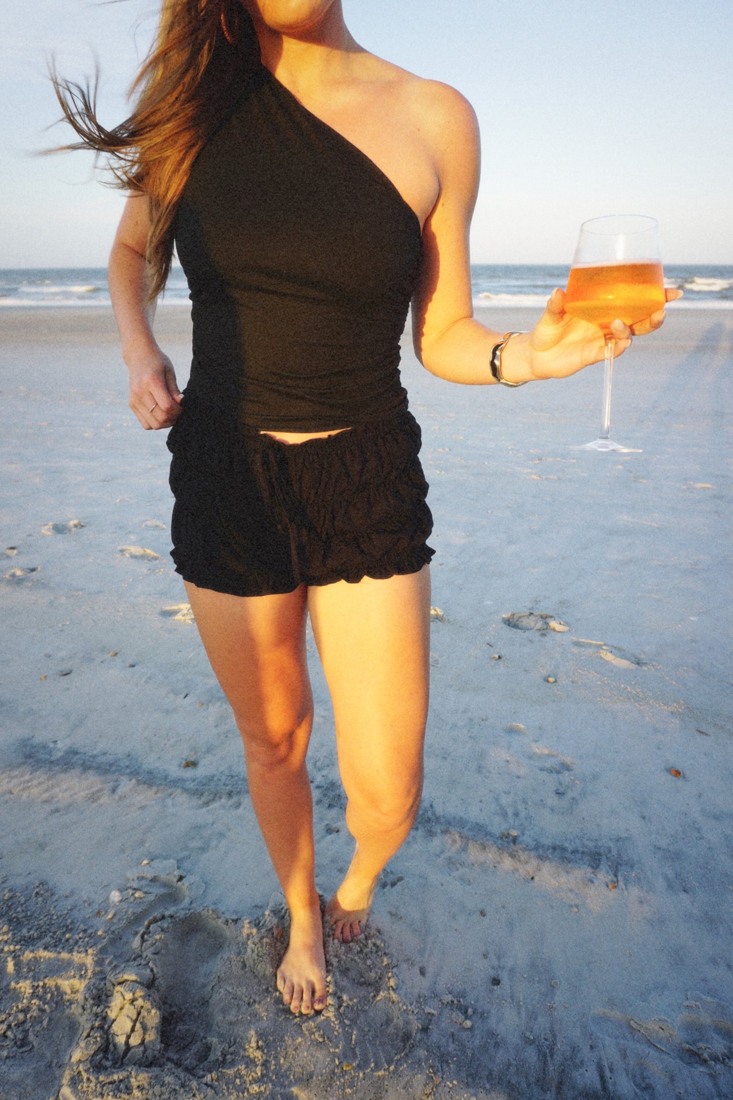 Scrunch Shorts - Black