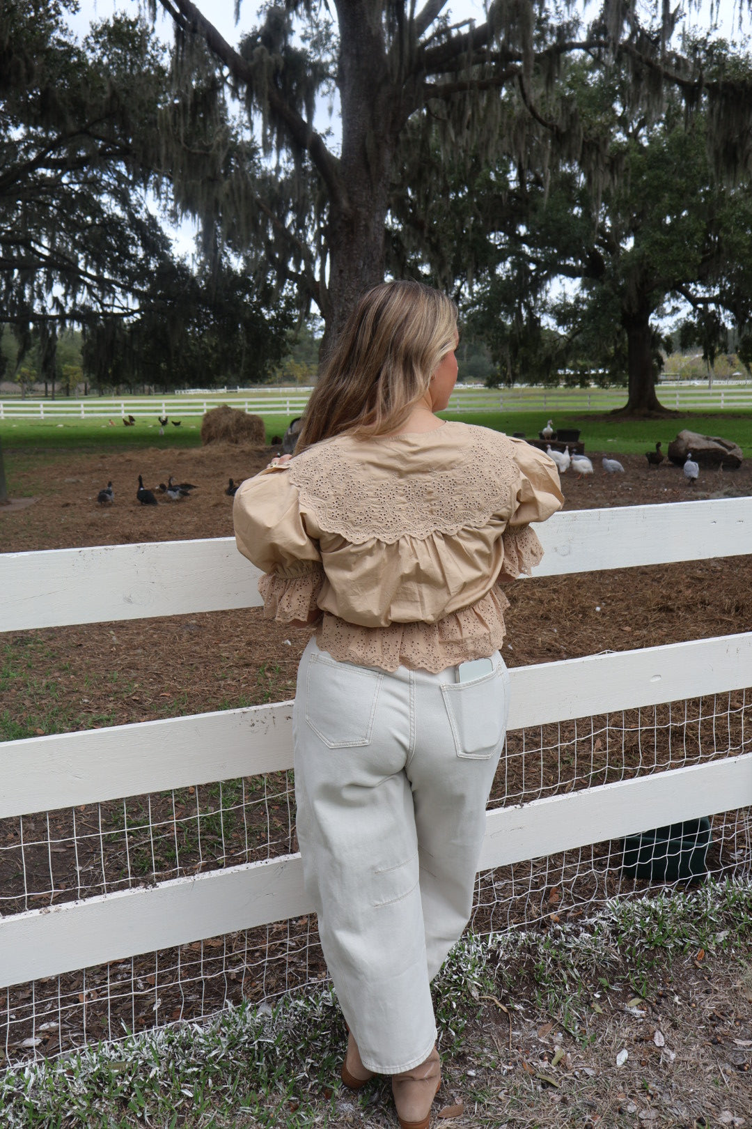 Ellen Blouse - Tan